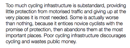 Extract from the Foreword to LTN 1/20