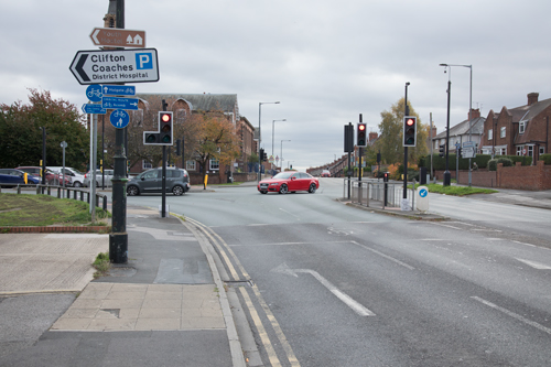 Water End junction, A59, York