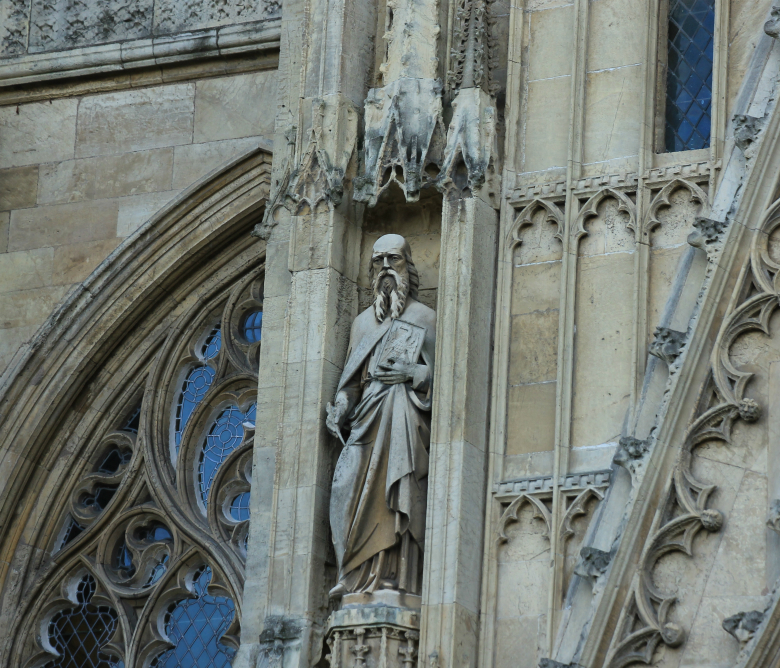 Statue, Beverley Minster Statue, Beverley Minster