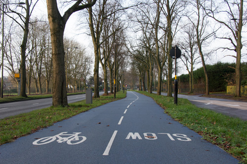 Birmingham Blue Cycle route