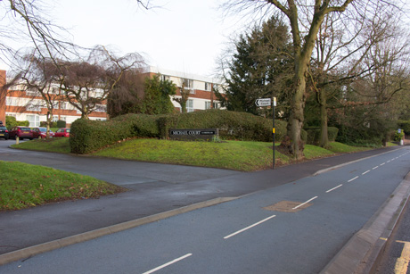 Entrance to Michael Court
