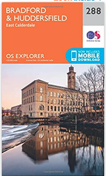 OS Explorer Map Bradford