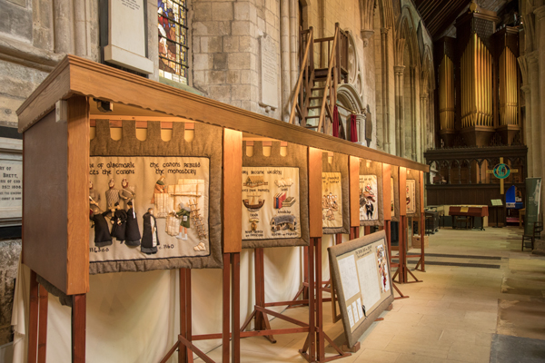 Appliqué panels, Bridlington Priory