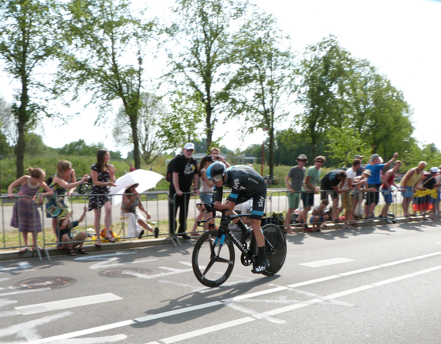 Chris Froome at the Tour de France 2015