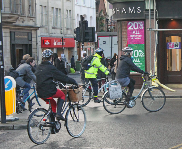 Cycle commuters