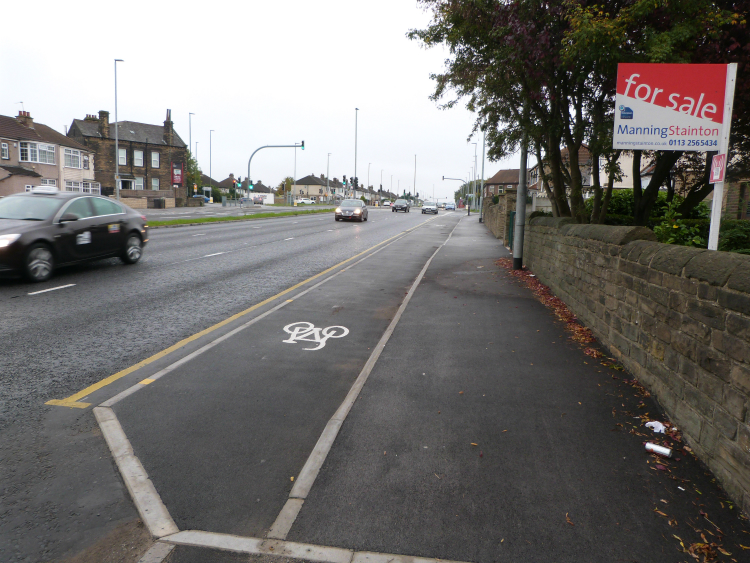 Cycle Superhighway Leeds, type 2 track