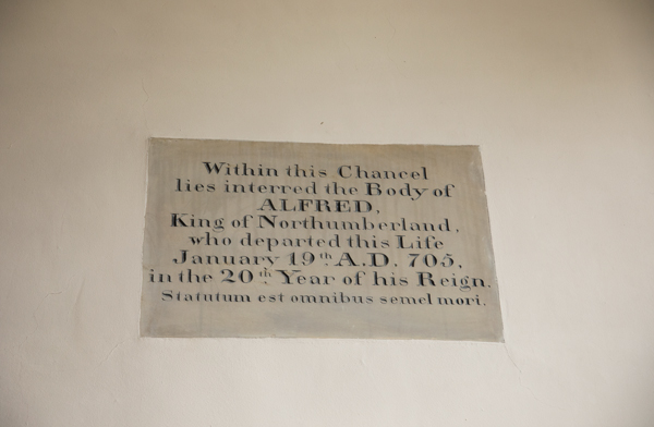 Aldfrith plaque, Little Driffield