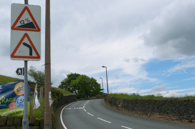 Côte de Greetland Tour de France climb