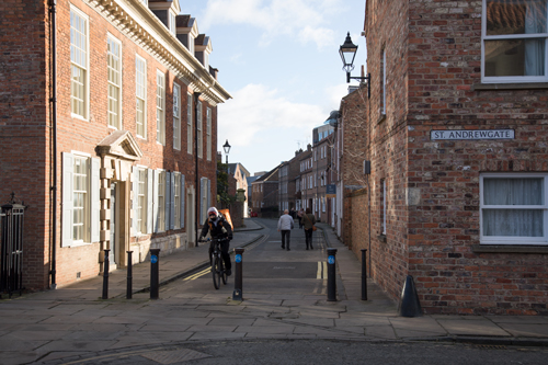 St Andrewgate - Aldwark junction, York