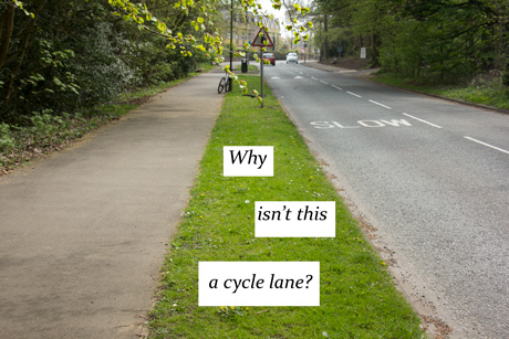 Harlow Moor Road cycle route, Harrogate