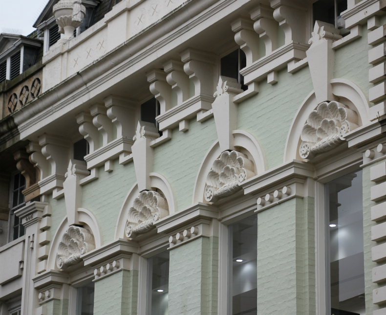 Harrogate James St, architectural detail Harrogate James St, architectural detail