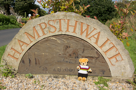 World Champion bear at Hampsthwaite
