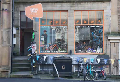 Bike shop in Sowerby Bridge