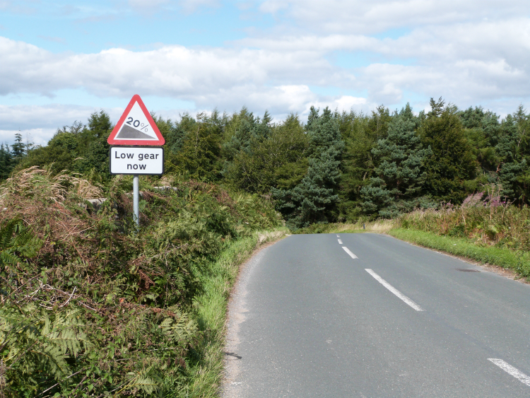 Road near Hebden Wood