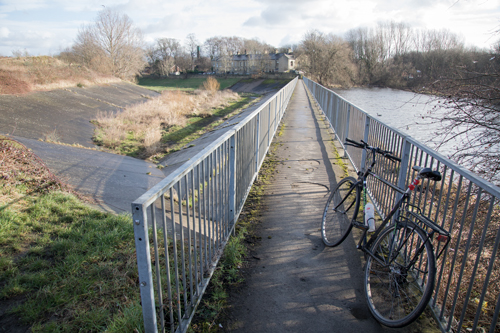 Bridge for Calder Valley Greenway near Dewsbury