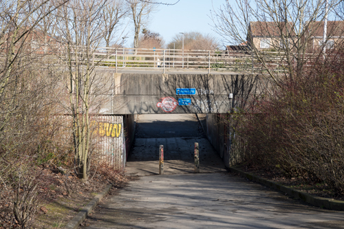 Underpass at the B1237 in Hull