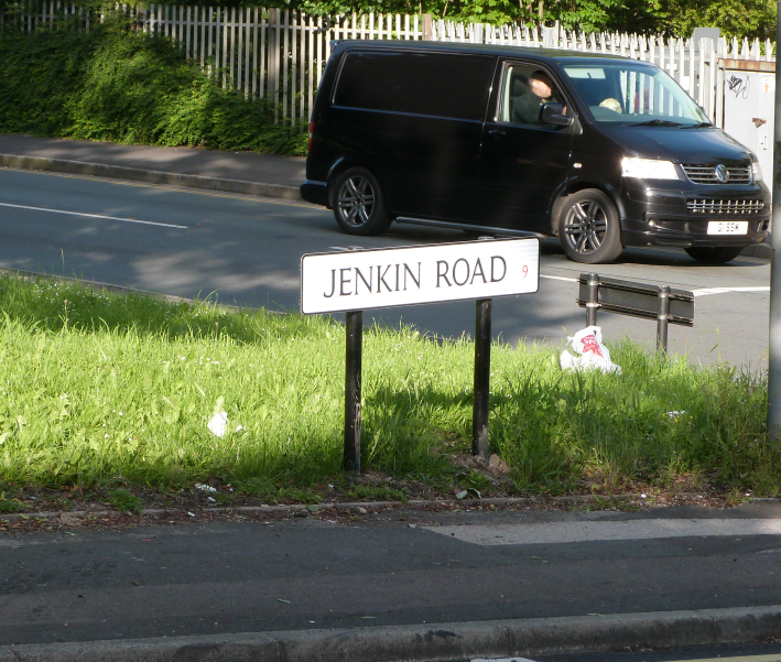 Jenkin Road sign