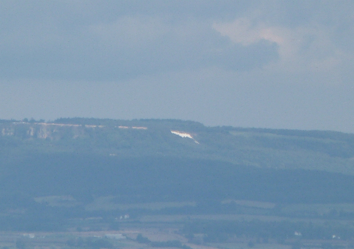 Distant view of the Kilburn White Horse