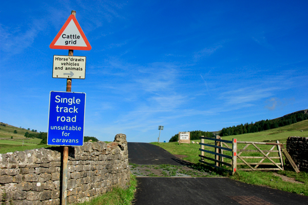 Road up Littondale