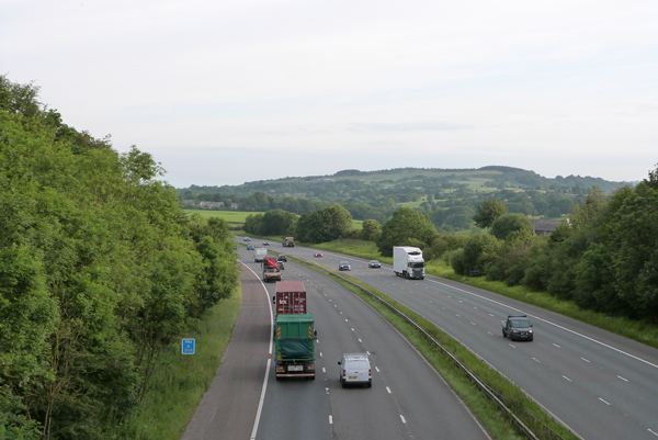 M61 near Chorley