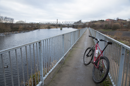 Bridge by the Calder near Dewsbury