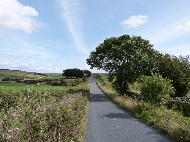 Road past Pateley Moor