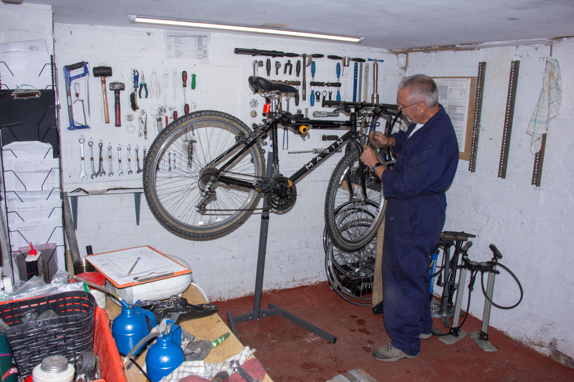 Volunteer at Resurrection Bikes Volunteer at Resurrection Bikes