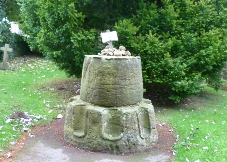 Weeping cross at Ripley church