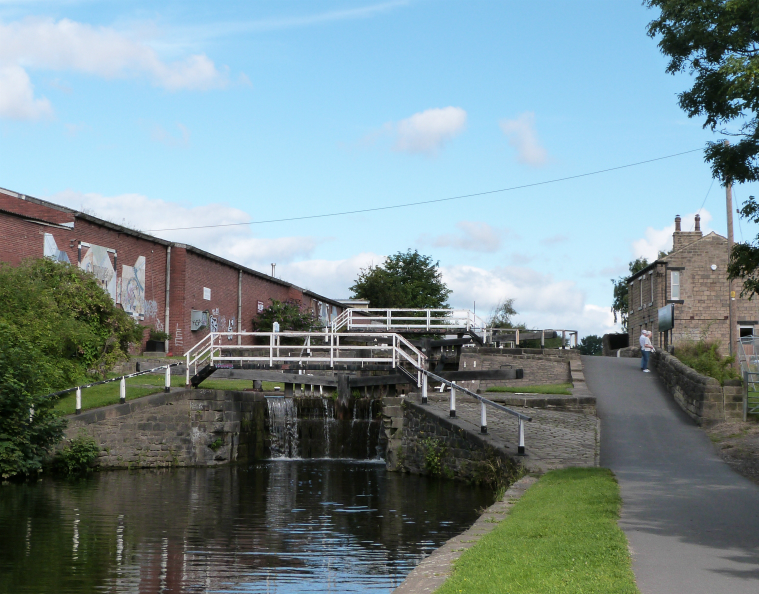 Locks on Leeds & Liverpool canal