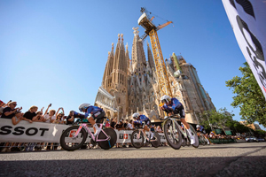 Team time trial on Stage 1 Tour de France 2026
