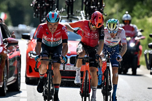 Campenaerts, Kwiato and Vercher