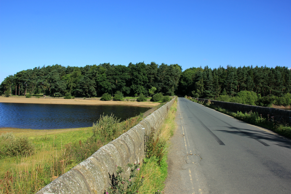 Bridge across Swinsty reservoir inlet