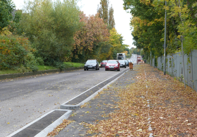 Type 1 cycle track, Cycle Superhighway, Armley