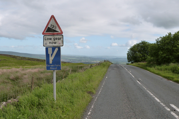 Descent of Waddington Fell, 13%