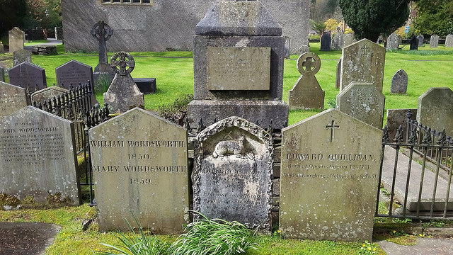 Wordsworth's grave, Grasmere Wordsworth's grave, Grasmere