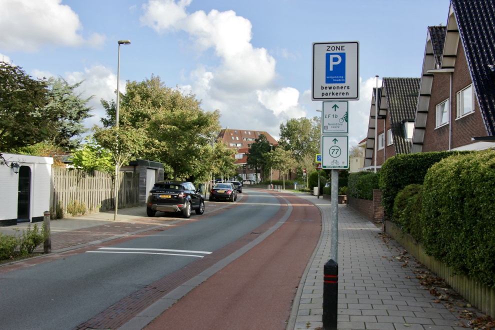 Bike lane, Zandvoort
